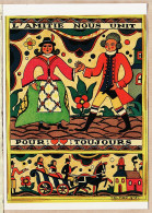 14726 / ⭐ L'AMITIE Nous Unit Pour TOUJOURS Habillage Pour Coffret De Confiserie REPRO Bibliothèque FORNEY TOLMER N°8 - Advertising
