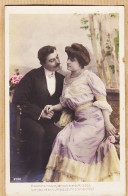 14982 /⭐ Couple Rappelons-nous Le Jour.. 1910s à Marie FOUCHEZ 29 Rue Marseau Tours Carte-Photo-Bromure  SIP 2001 - Uomini