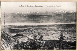 14694 / Ain (01) Edition PAGET Libraire Morez- LA FAUCILLE Jura Vue Prise De La ..Lac De GENEVE Et Les ALPES - Unclassified