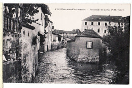 14561 / CHATILLON-sur-CHALARONNE Ain Passerelle De La Rue F-M 1910s- VOLPRE MOLLARD - Châtillon-sur-Chalaronne