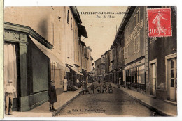 14560 / CHATILLON-sur-CHALARONNE Ain Rue De L' ECU 05-05-1908 De FONTANES à CAILLON Maire Neuville- FERRAND - Châtillon-sur-Chalaronne