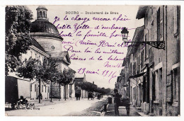 14599 / BOURG-en-BRESSE 01-Ain Boulevard De BROU Carte Ecrite 19.05.1916 - RAVIER - Andere & Zonder Classificatie