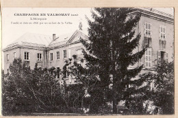 14697 / Peu Commun Photo MARCELIN Edition RIVET - CHAMPAGNE-en-VALROMAY Ain Hospice Fondé 1866 Par Enfant De La Vallé - Sin Clasificación