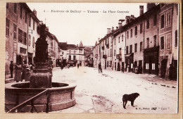 14655 / Peu Commun B.F LUX N° 5- YENNE Ain Environs De BELLEY Fontaine De La Place Centrale 1910s -PARFAIT - Sin Clasificación