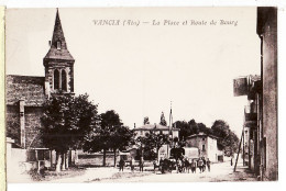 14624 / VANCIA CpaWW1 Lisez Abri Balles Boches 22.04.191? Rilleux La Pape Camion Militaires PLACE Route De BOURG - Non Classés