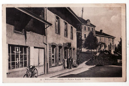 14673 / MEILLONNAS Ain Station Essence Maison RONDET Et MAIRIE 16.07.1937 à BERUT Rue Victor Hugo Lyon Rhone - Zonder Classificatie