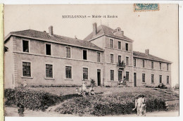 14668 / MEILLONNAS Ain  La MAIRIE Et Les ECOLES 01.1907 à NOEL Rue Cuvier Lyon Rhone - CHERRAND Bourg - Non Classés