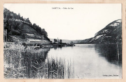 14553 / NANTUA Ain Un Coin Du LAC Route Poteaux électriques 1920s - LALOGE Photo - Nantua