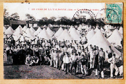 14580 / Camp De La VALBONNE 01-Ain Groupe Tentes 13.10.1906 à CATIN St Maurice De Gourdans MOREL Dagneux  - Non Classés