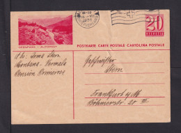 20 C. Bild-Ganzsache "Ofenpass - Autopost" - Gebraucht - Stamped Stationery