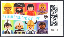 !a! GERMANY 2024 Mi. 3821 MNH SINGLE From Folioset (a2) - 50 Years Of Playmobil - Neufs