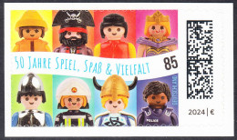 !a! GERMANY 2024 Mi. 3821 MNH SINGLE From Folioset (a3) - 50 Years Of Playmobil - Ungebraucht