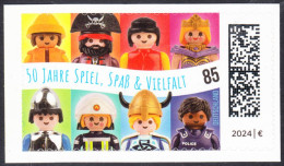 !a! GERMANY 2024 Mi. 3821 MNH SINGLE From Folioset (a3) - 50 Years Of Playmobil - Nuevos