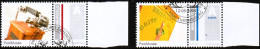 LUXEMBOURG, LUXEMBURG 2009,SATZ  MI  1834 A - 1835 A GRUSSMARKEN,  ESST GESTEMPELT, OBLITERE - Used Stamps