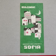 SOFIA - BULGARIA, Vintage City Map, Prospect, Guide, (pro5) - Dépliants Touristiques