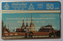 THAILAND - L&G - Overprinted For Exhibition - 50 Units - 105A - 100ex - Mint - Tailandia