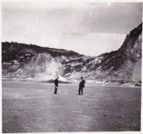 Photo Originale - Année 1930 - NAPOLI - NAPLES - Volcan Solfatare - Places