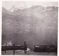Photo Originale - Année 1930 - DUINGT - Bord Du Lac - Places