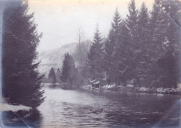 Photo Originale - Année 1895 - DIGNE Les BAINS ( Alpes De Haute Provence )  - La Bleone - Places