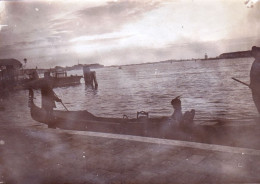 Photo Originale - Année 1908 - VENEZIA - VENISE - En Gondole - Places