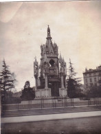 Photo Originale - Année 1908 -  GENEVE -  Monument De Brunswick - Lieux