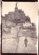 Photo Originale  - Année 1907 - Le MONT SAINT MICHEL - Places