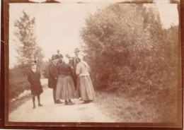 Photo Originale - Année 1905 - CAUZAC ( Lot Et Garonne ) Sur La Route Du Chateau -  Rare - Lieux