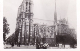 Photo Originale - 1941 - Guerre 1939/45 - PARIS Sous L'occupation Allemande - Notre Dame - Oorlog, Militair