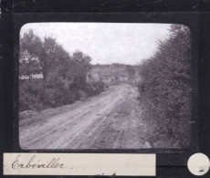 PLAQUE DE VERRE -  Photo - 54 ( Meurthe Et Moselle ) Erbéviller-sur-Amezule -  Année 1890 - Diapositivas De Vidrio