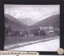 PLAQUE DE VERRE -  Photo  - 05 - Hautes Alpes - Route De Briancon Au Lautaret  - Année  1890 - Plaques De Verre