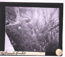 PLAQUE DE VERRE Photo  - Les Alpes - Le Vercors - Les Grands Goulets -   Année  1890 - Diapositivas De Vidrio