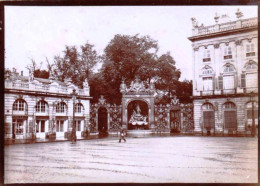 Photo Originale - 1899 -  NANCY - Place Stanislas - Orte