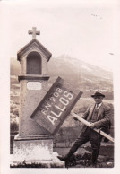 Photo Originale -religion - Oratoire -petite Chapelle- Commune D' ALLOS ( Alpes De Haute Provence )   - Rare - Lieux
