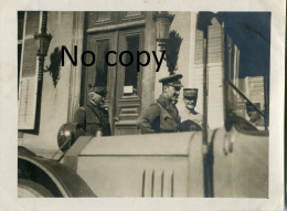 PHOTO FRANCAISE - LES GENERAUX D'ANSELME ET DE MITRY ET LE PRINCE DE CONNAUGHT A GERARDMER VOSGES GUERRE 1914 - 1918 - War, Military