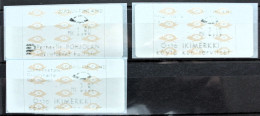 FINNLAND 1992 " AUTOMATMARKEN " Michelnr  ATM 3 X Nr 12 Sehr Schon Posrfrisch € 13,00 - Machine Labels [ATM]