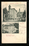 Cartolina Fiesole, Hotel Restaurant Aurore, Monti Frères-Prop., Montesenario, L`Ermitage  - Altri & Non Classificati