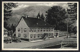 Künstler-AK Freiburg-Günterstal /Breisgau, Restaurant Kybfelsen Georg Steffi  - Freiburg I. Br.