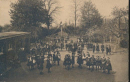 PENSIONNAT DES RELIGIEUSES URSULINES A GIERLE LEZ THIELEN       COUR DES ELEVES - Lille