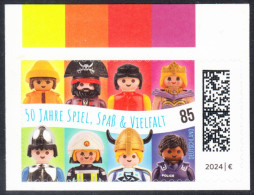 !a! GERMANY 2024 Mi. 3821 MNH SINGLE From Folioset (t1) - 50 Years Of Playmobil - Nuevos