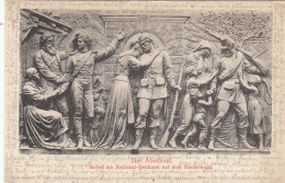 Niederwalddenkmal B.Rüdesheim Am Rhein, Relief, Der Abschied Gl1904 #G5433 - Autres & Non Classés