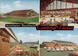 Camberg/Taunus Autobahnraststätte Und Hotel, Mehrbildkarte Ngl #G5443 - Autres & Non Classés