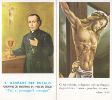Santino S.gaspare Del Bufalo - Gesu' Crocifisso - Devotieprenten