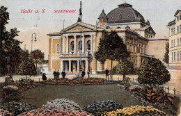 Halle (Saale) Stadttheater Feldpgl1916 #172.401 - Autres & Non Classés