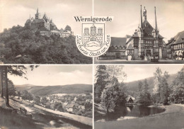 Wernigerode A.H. Teilansichten Mehrbildkarte Gl1970 #172.385 - Autres & Non Classés