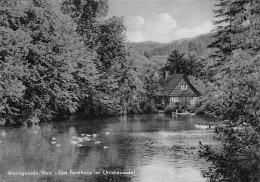 Wernigerode/Harz Das Forsthaus Im Christianental Gl1959 #172.390 - Autres & Non Classés
