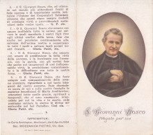 Santino S.giovanni Bosco - Images Religieuses