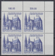 1979 , Mi 1605 ** (1) -  4 Er Block Postfrisch - 700 Jahre Dom Zu Wiener Neustadt - Nuevos