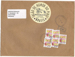 BIG COVER - Brazil Via Macedonia ,2003,Mail Art - Storia Postale