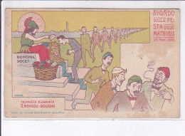 PUBLICITE : Ricordo Della Festa Delle Matricole 1899 - Nasica - état - Advertising
