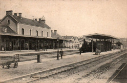 N°3661 W -cpa Château Du Loir -La Gare- - Stations - Zonder Treinen